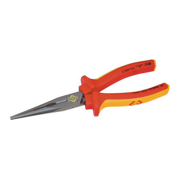 C.K RedLine VDE Snipe Nose Pliers 200mm