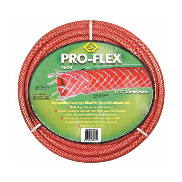 C.K Pro-Flex Hose Pipe 1/2 Inchx15m