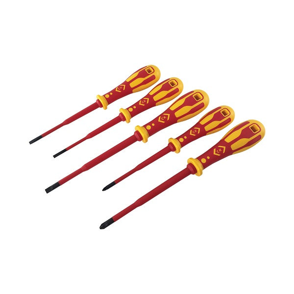 C.K DextroVDE Slim Screwdriver Set of 5 PZ/SL