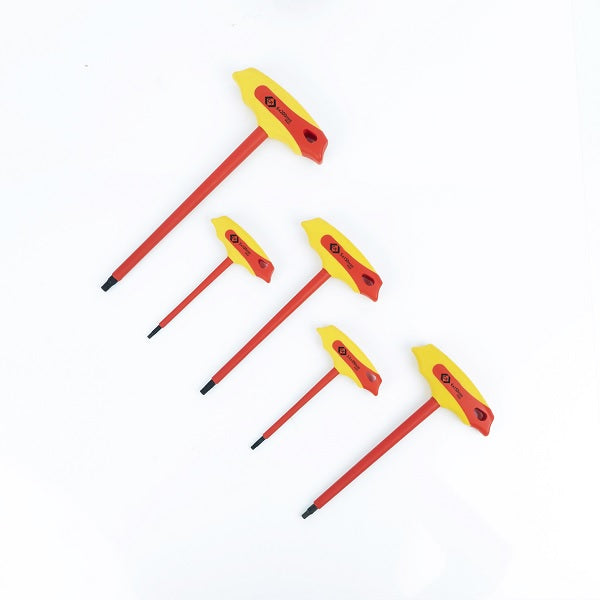 C.K Insulated T Handle Hex Keys Set