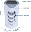 Silent Night Air Purifier with 3 Filters