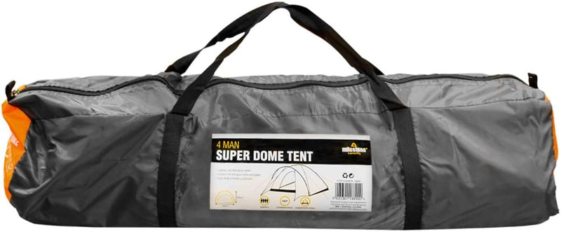 Milestone 4 Man Super Pop Up Dome Tent