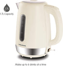 Morphy Richards Equip Jug Kettle, Cream