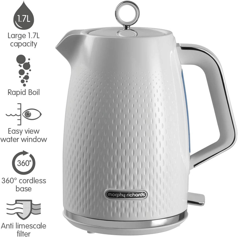 Morphy Richards Verve 1.7L Kettle, White