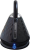 Quest 1.7L 3kW Diamond Cut Pyramid Kettle, Black