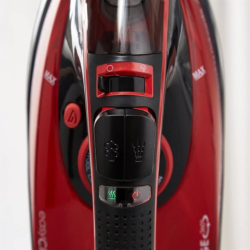 Morphy Richards Easycharge Cordless Steam Iron, Red & Black