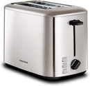 Morphy Richards Equip 2 Slice Toaster, Stainless Steel