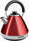 Morphy Richards Venture 1.5L Pyramid Kettle, Red