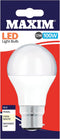 Maxim 13W=100W BC LED GLS Lamp, Cool White