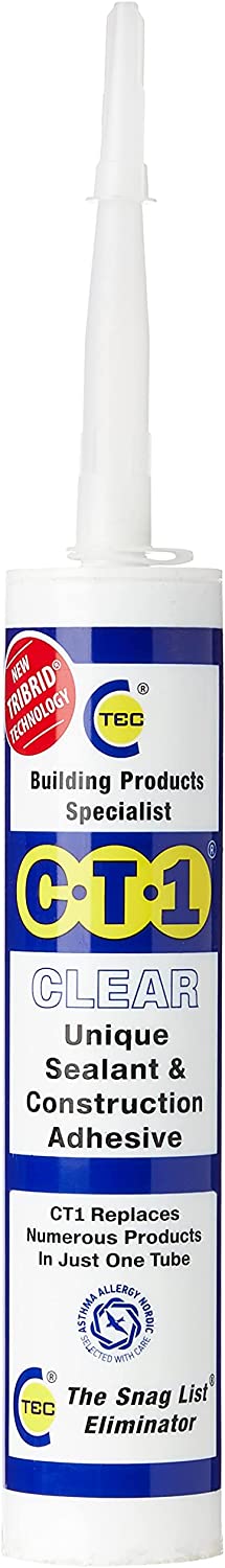 C-Tec CT1 Sealant & Construction Adhesive, Clear