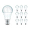 Maxim 13W=100W BC LED GLS Lamp, Daylight, 10 Pack