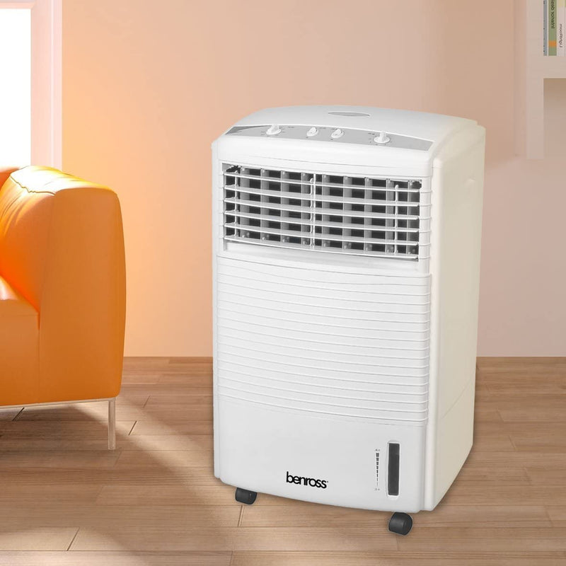 Benross 60W Portable Air Cooler, White