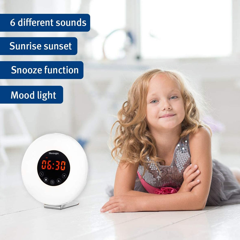 Silent Night Sunrise/Sunset Alarm Clock