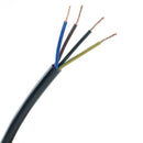 1.5mm 4 Core Black Cable Flexible 3184Y - 50m