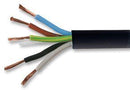 0.75mm 5 Core Black Cable Flexible 3185Y - 5m