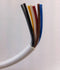 0.75mm 7 Core White Cable Flexible 3187Y - 1m