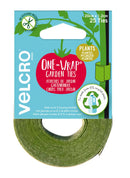 Velcro One-Wrap Plant Ties 20cm x 1.2cm, 25 Pre-Cut Ties