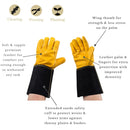 Luxury Gauntlet Gloves - Men's Large