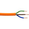 2.5mm 3 Core Hi-Vis Flex Cable Orange Round 3183Y - 10m