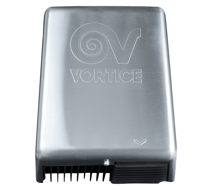 Vortice Optimal Dry Metal Automatic Wall Hand Dryer, Stainless Steel