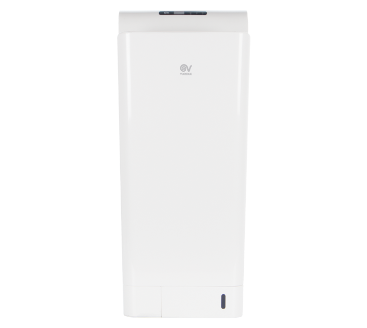 Vortice Super Dry UV B Automatic Wall Hand Dryer, White