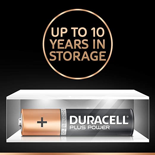 Duracell Plus Power AAA Battery, 4 Pack