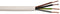 0.75mm 4 Core LSZH Flex Cable White Round 3184B - 5m