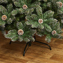 Premier Decorations Rocky Mountain Pine Tree PVC Tips with Cones, 2.4m