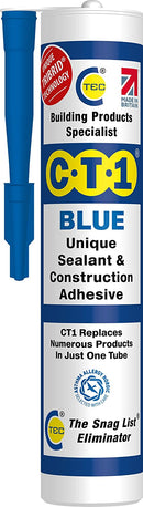 C-Tec CT1 Sealant & Construction Adhesive, Blue