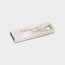 Integral Metal ARC 2.0 USB Flash Drive, 64GB