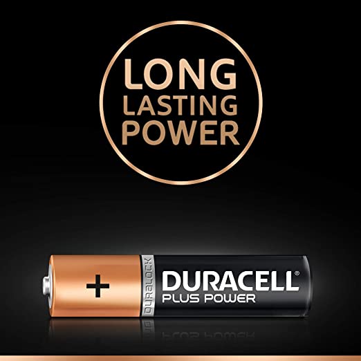 Duracell Plus Power AAA Battery, 4 Pack