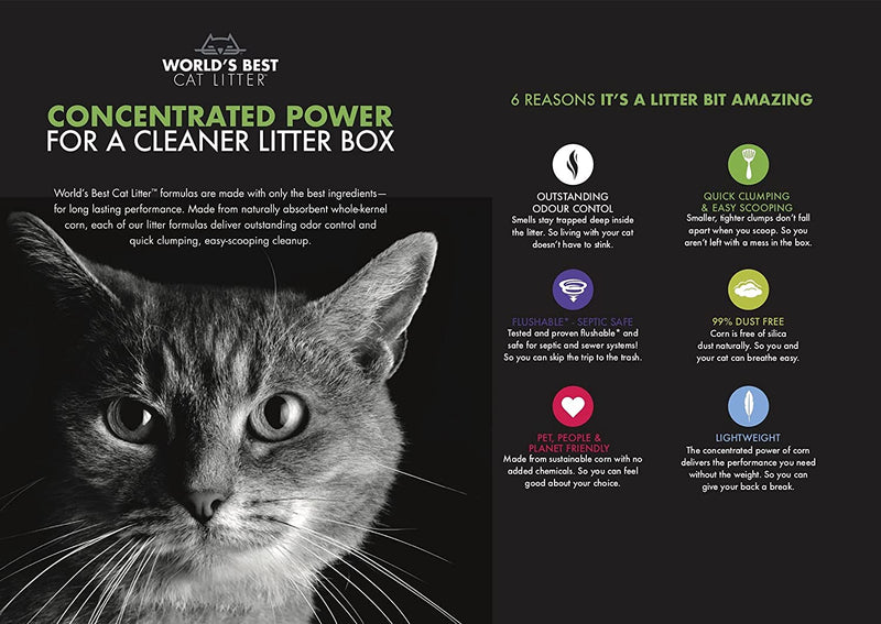 World's Best Original Unscented Cat Litter, 12.7Kg