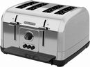 Morphy Richards Venture 4 Slice Toaster, Stainless Steel