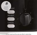 Morphy Richards Equip 2 Slice Toaster, Black