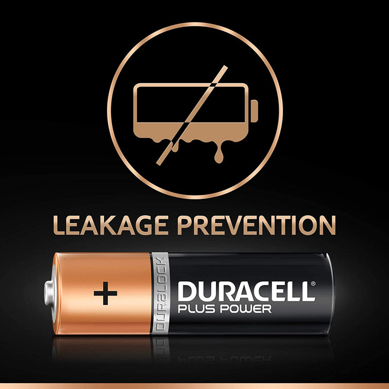 Duracell Plus Power AA Battery, 4 Pack