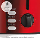 Morphy Richards Equip 2 Slice Toaster, Red