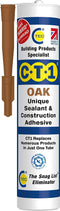 C-Tec CT1 Sealant & Construction Adhesive, Oak