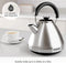 Morphy Richards Venture 1.5L Pyramid Kettle, Stainless Steel