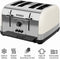 Morphy Richards Venture 4 Slice Toaster, Matt Cream