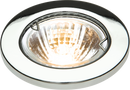 Knightsbridge IP20 12V 50W max. L/V Chrome Downlight with Bridge