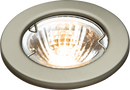 Knightsbridge IP20 12V 50W max. L/V Brushed Chrome Downlight with Bridge