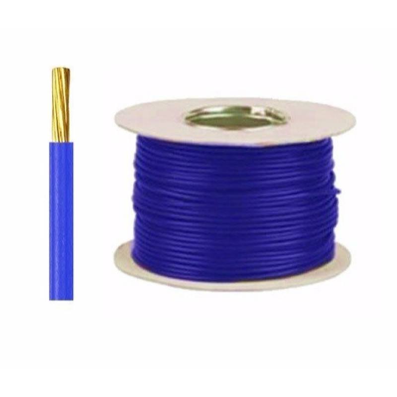 Blue 2.5mm 7 Strand 24A Single Core 6491B LSZH (Low Smoke Zero Halogen) Round Power Insulated Conduit Wire - 5m