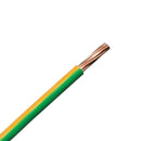 Earth Green Yellow 2.5mm 7 Strand 24A Single Core 6491B LSZH (Low Smoke Zero Halogen) Round Power Insulated Conduit Wire - 5m