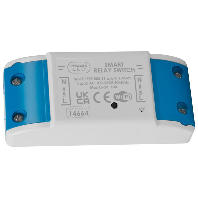 Smart Wi-Fi Controlled 600W Relay Switch