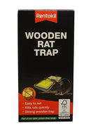 Rentokil Wooden Rat Traps - Single