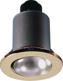 Knightsbridge IP20 230V 60W max. R63 Brass Mains Downlight