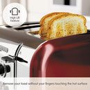 Morphy Richards Venture 4 Slice Toaster, Red