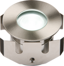 Knightsbridge IP68 LV 1W White High Powered LED Stainless Steel Decking Light