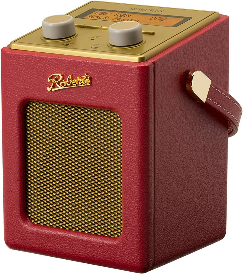 Roberts Revival Mini Portable Digital Radio, Red