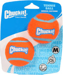 Chuckit Tennis Ball Dog Ball, 2 Medium Balls